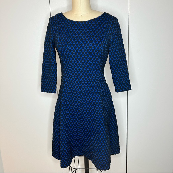 Taylor Knit Fit & Flare Dress - Picture 1 of 8